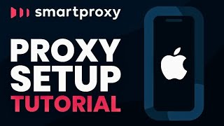 How To Connect Smart Proxy On iPhone  Residential ampStatic Proxies Socks 5 [upl. by Tsan]