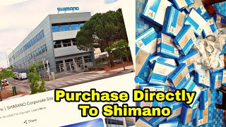 Purchase Directly To Shimano Company Shimano Cycle Accessories Kaise purchase kare Directly mtb [upl. by Gelhar]