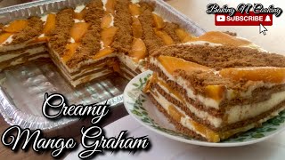 Creamy Mango Graham No HandMixer [upl. by Cyril]