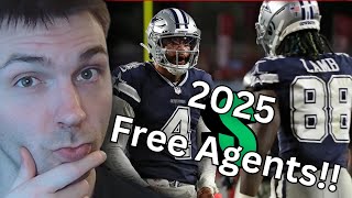 Whos Up NNEX Ranking the TOP 10 Offensive FREE AGENTS for 2025 [upl. by Trici]