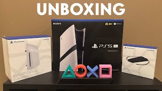 PS5 Pro Unboxing and Initial Impressions [upl. by Ppilihp]