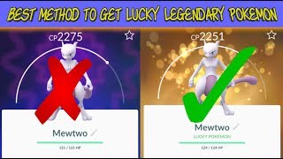 Best Way To Get A Lucky Legendary Pokemon In Pokemon Go [upl. by Barnet304]