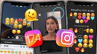 INSTAPRO IOS ATUALIZADO 2024 INSTAGRAM estilo IPHONE 🎉 IOS EMOJIS  FONTS IOS  REPOST IOS  FUNÇÕES [upl. by Mcquillin]