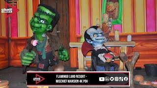 Mischief Mansion  Flamingo Land Resort  4K POV  Chall Chats [upl. by Arotal]