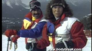 BodyBreak 90 sec Program Show 16  Downhill Skiing  Buying Boots [upl. by Riaj]