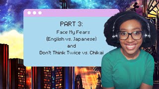 Face My Fears amp Dont Think Twice vs Chikai Choosing my favorite KH3 theme song PART 3 [upl. by Yaras]