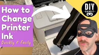 🔥 How to Change Your Ink Toner Cartridge in a LaserJet Printer➔ Easy amp Quick DIY Job HP Pro M118dw [upl. by Rhyne941]