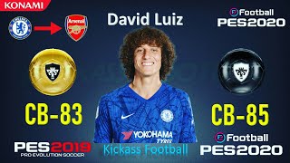 PES 2020 CHELSEA PLAYER RATINGS [upl. by Virgina304]