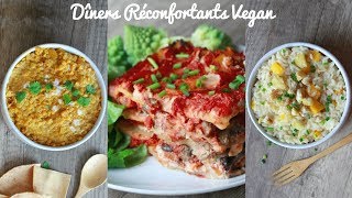 DÎNERS RÉCONFORTANTS VEGAN  Spécial Automne [upl. by Anileba60]