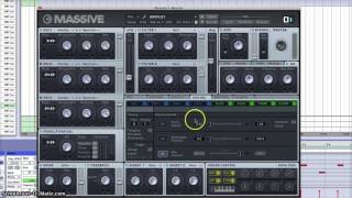 Knife Party LRAD Pluck Synth Tutorial in Massive [upl. by Welch]