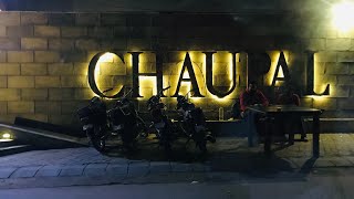 CHAUPAL  Buffet Dinner  Main ShahraeFaisal Vlog [upl. by Florette]