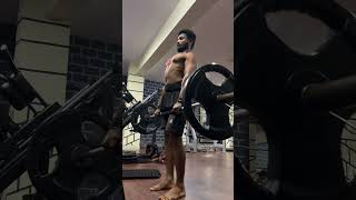 Day 34 of BAJARANGABALI SANKALP  Back and Biceps Workout minivlog andhrauniversity bodybuilding [upl. by Einaled977]