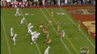 Invincible Vince Young 4thand5 2006 Rose Bowl Texas vs USC [upl. by Annael]