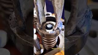 Valve Lock adjustment in shortfeeds mechanical workshop youtubereel viral trend [upl. by Yerok]