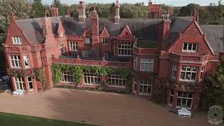 Holmewood Hall from the sky wedding venue [upl. by Akiehsal370]