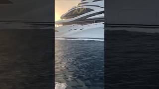 Al Lusail Mega Yacht 🛥 Moving Fast [upl. by Atel]