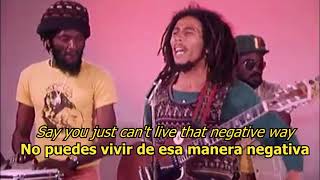 Positive Vibration  Bob Marley LYRICSLETRA ReggaeVideo HD [upl. by Adnilemreh]