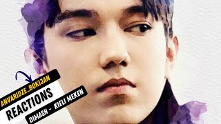 DIMASH  KIELI MEKEN OFFICIAL MVs REACTION [upl. by Letha]