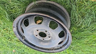 Never Throw Away Your Old Car Wheel A Brilliant DIY Idea [upl. by Ynffit]