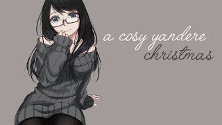 ASMR Cosy Christmas Eve With Your Yandere Girlfriend Binaural Cuddles Voice Acting [upl. by Ahseya]