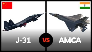 HAL AMCA VS SHENYANG J31 COMPARISON  Who Would Win [upl. by Lait]