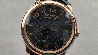 FP Journe Chronometre Souverain Boutique Edition FP Journe Watch Reviews [upl. by Nibroc]