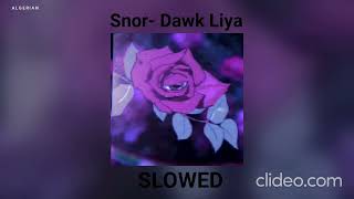 Snor  Dawk Liya S L O W E D  R E V E R B [upl. by Scrivings530]