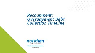 Recoupment Overpayment Debt Collection Timeline [upl. by Llerrahs187]