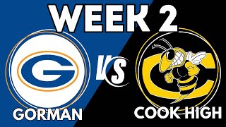 HS Series Bishop Gorman vs Cook High  Week 2 [upl. by Melak384]