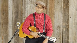 Dom Flemons quotSteel Pony Bluesquot quotHes A Lone Rangerquot and quotBlack Womanquot Live at Elderly Instruments [upl. by Catlin]