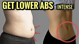 10 Min LOWER ABS Workout Intense  burn lower belly fat NO equipment [upl. by Erdman908]