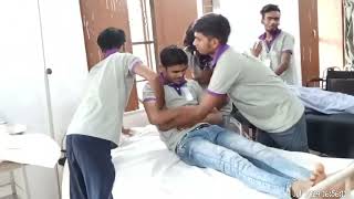 bed making procedure in bed patient carehealthEducationtips [upl. by Yednil658]