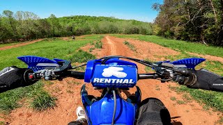 YZ250F Freeriding and Exploring [upl. by Arabel]