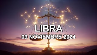 Horóscopo de hoy ♎︎ LIBRA  09 Noviembre 2024 librahoroscopo [upl. by Jami]