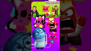 Pink Fong Exe VS Inside Out 2VS Coffin Dance Tiles Hop viral song trending shorts [upl. by Bushey]