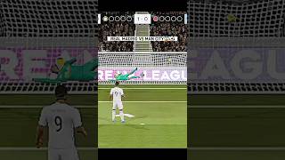 REAL MADRID VS MANCITY😱⚽️ PENALTIES DLS24 [upl. by Foscalina]