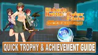 Bishoujo Battle Cyber Panic Quick Trophy amp Achievement Guide [upl. by Gold558]