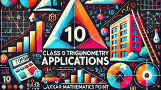 CLASS 10TH MATHS APPLICATION OF THE TRIGONOMETRY PART2 AND EX9 SOLU FOR ENGLISH MEDIUM BY GL SIR [upl. by Gehman]