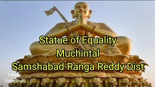 Statue of Equality  Muchintal I కృతిక దీపోత్సవం I Village Visheshalu [upl. by Nomrej]