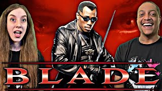 BLADE1998  MOVIE REACTION  ITS TIME FOR DAYWALKER  WESLEY SNIPES  DEACON FROST  SANAA LATHEN😱 [upl. by Yul]