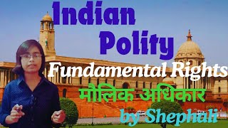 Fundamental Rights  INDIAN POLITY  upsc [upl. by Nirb]