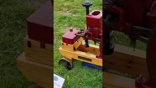 Stationary engine Amanco hired man shorts petrol gas engine vintage asmr satisfying tractor [upl. by Funch]