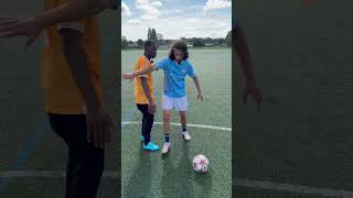 Comment dribbler au football football ronaldo foot cr7 mbappe [upl. by Aisilef]