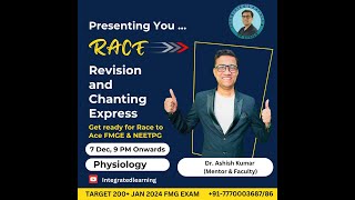 PHYSIOLOGY 1 RACE BY DR ASHISH [upl. by Ardin]