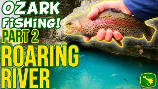 Ozark Fly Fishing  Part 2  Roaring River [upl. by Ibby995]