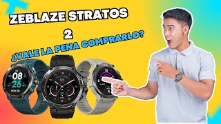 Zeblaze Stratos 2 GPS Smartwatch Tu Socio en Fitness y Tecnología [upl. by Yrgoerg]