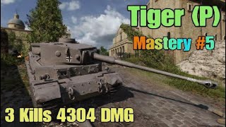 World of Tanks Console  Tiger P Mastery 5 [upl. by Scever]