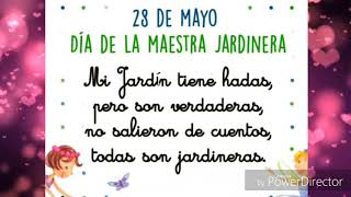 quot Día de la maestra jardinera quot [upl. by Naliorf]