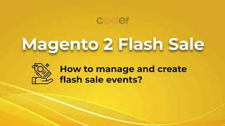 Magento 2 Flash Sale  How to manage amp create sale events [upl. by Firahs]