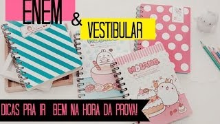 Como ESTUDAR para o ENEM Dicas pra hora da prova [upl. by Raina605]